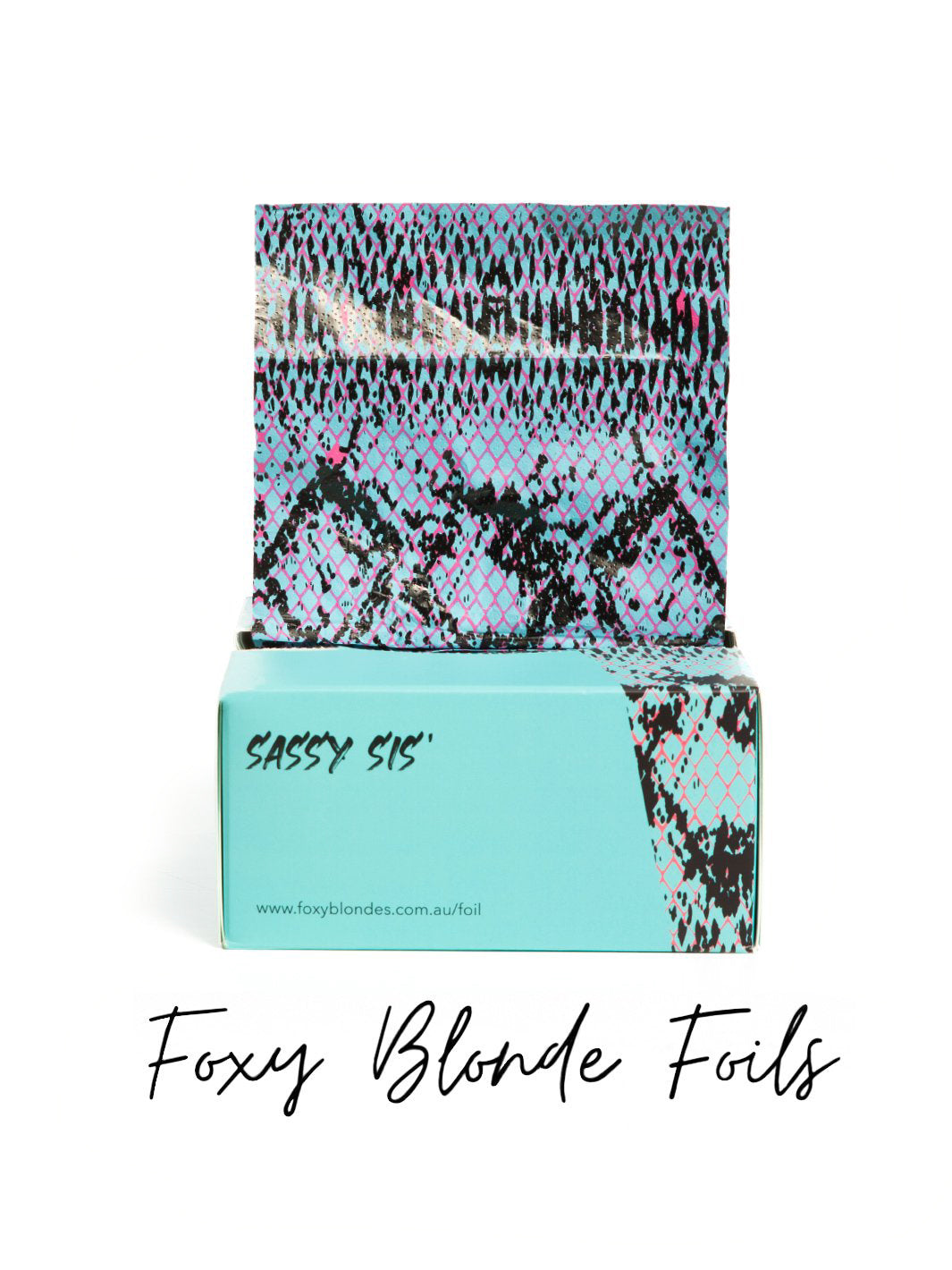 FOXY BLONDES - SNOW LEOPARD PRE-CUT FOILS